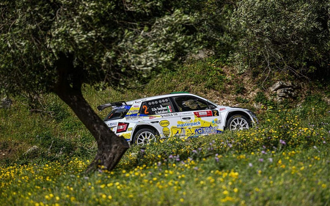 De Tommaso-Ascalone su Skoda Fabia Rally2 accendono la 106^ Targa Florio