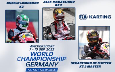 Tre Siciliani al mondiale karting in Germania