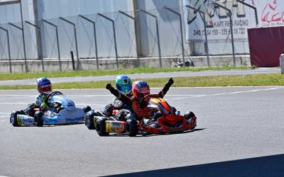 Il giovane Blandino vince in classe MINI  all’ultimo round tricolore Karting