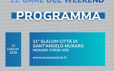 Le gare del weekend dela Delegazione ACI Sport Sicilia